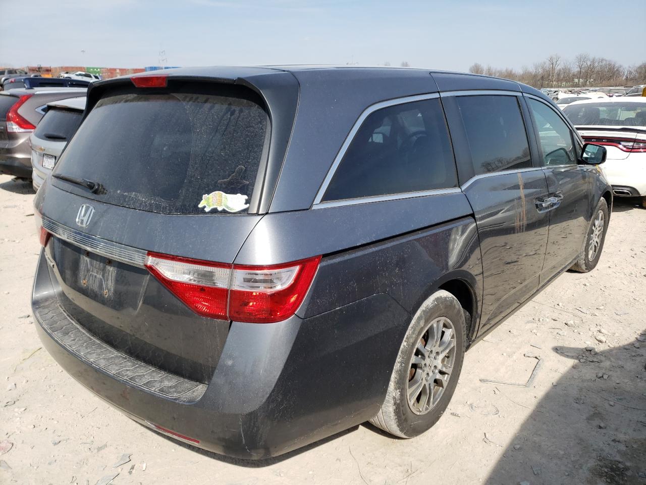 Photo 4 from auction – 2013 HONDA ODYSSEY EX with VIN 5FNRL5H45DB024224
