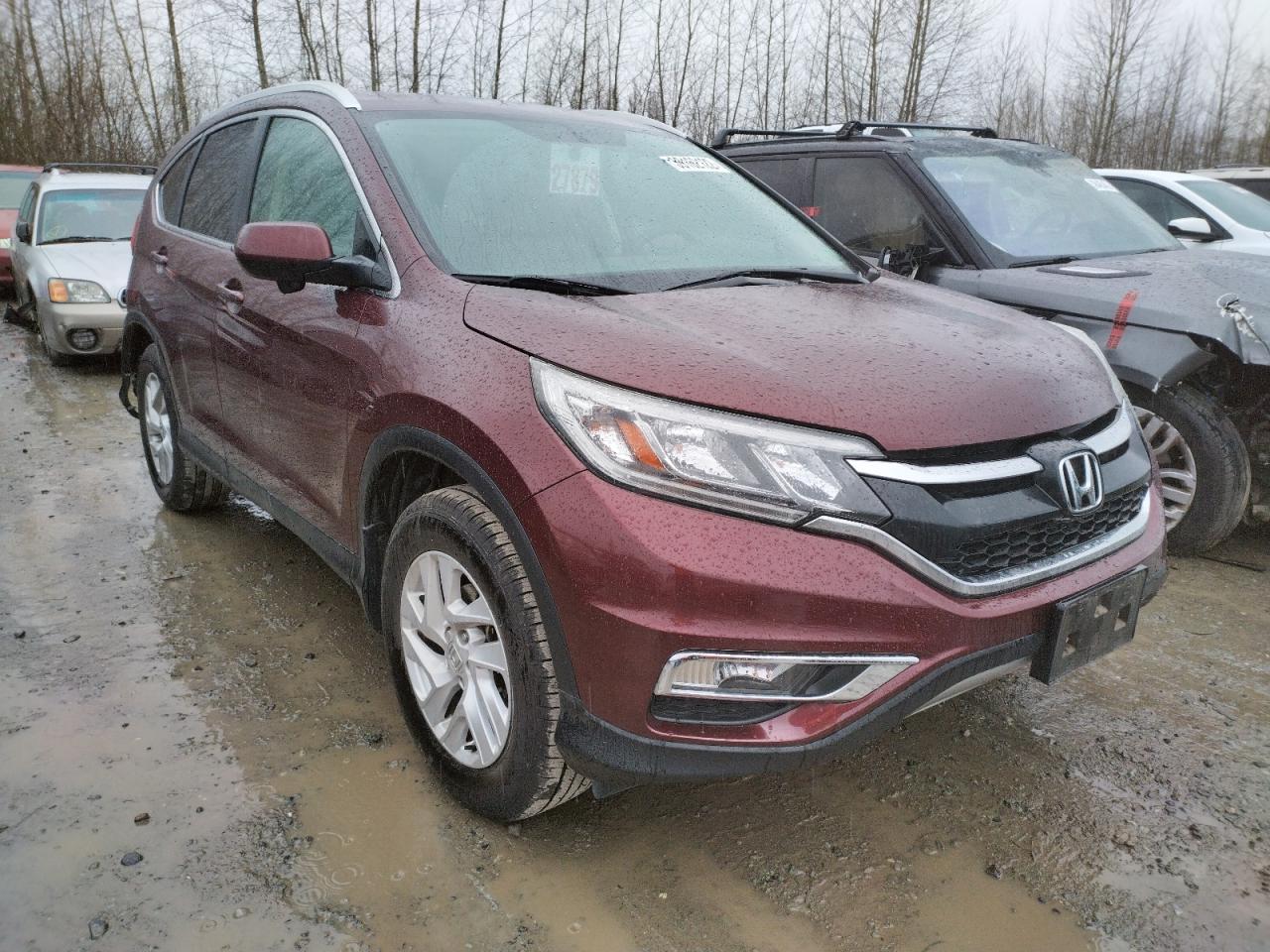 HONDA CR-V EXL 2016 with VIN 2HKRM4H77GH658027 - Photo from auction