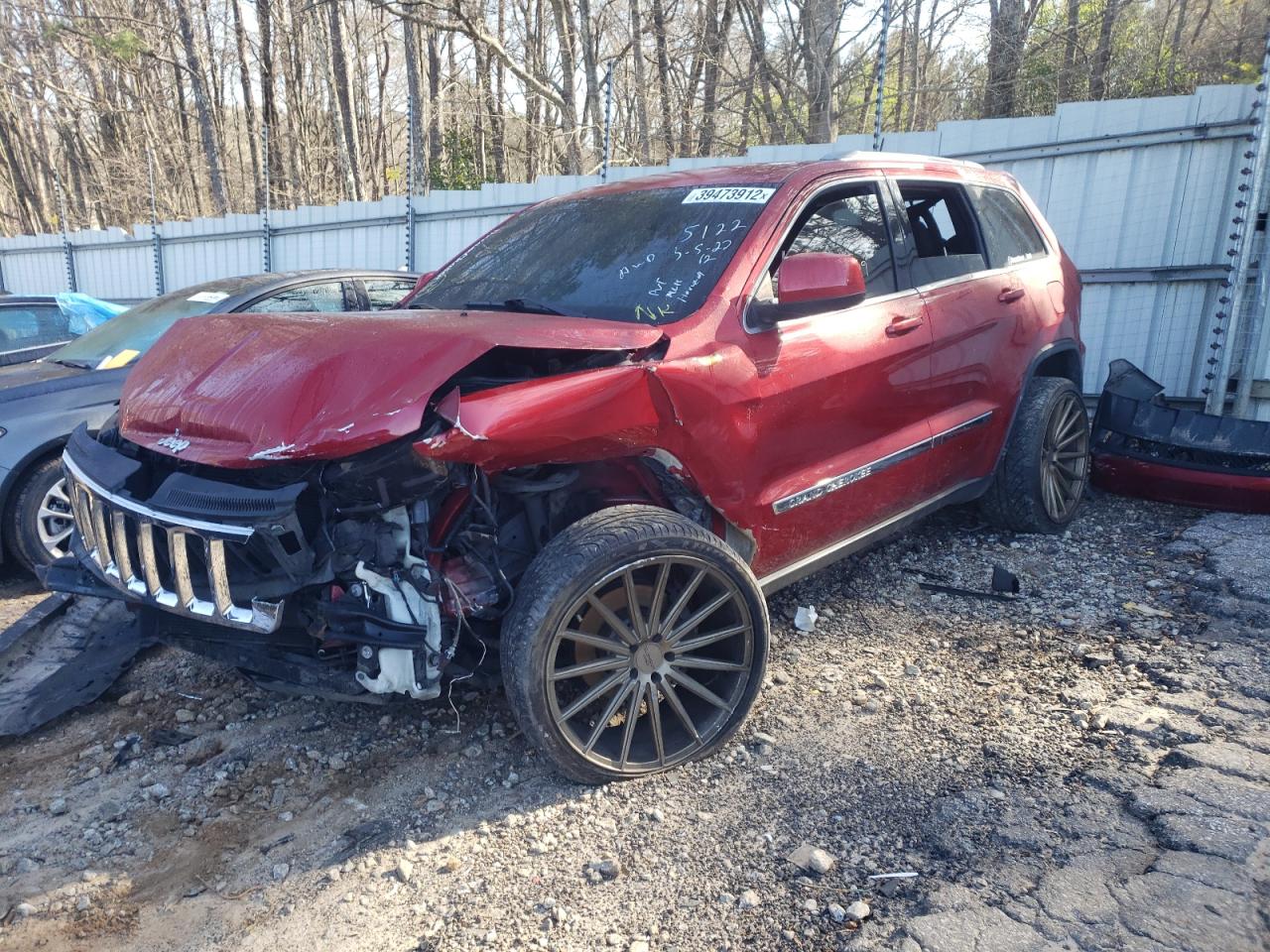 Photo 2 from auction – 2011 JEEP GRAND CHER with VIN 1J4RR4GG4BC615122