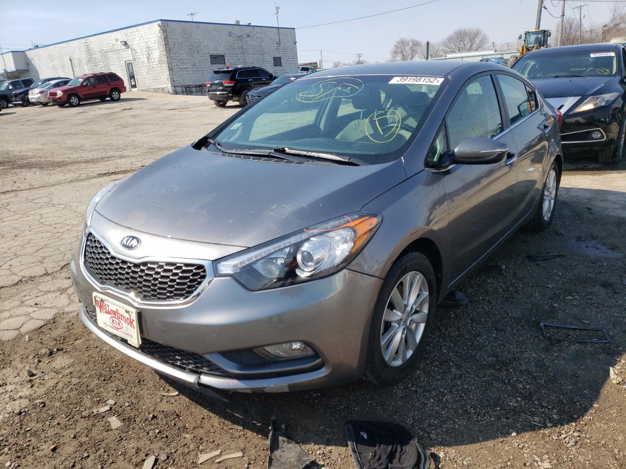 Фото 2 с аукциона – 2014 KIA FORTE EX с VIN KNAFX4A89E5155557