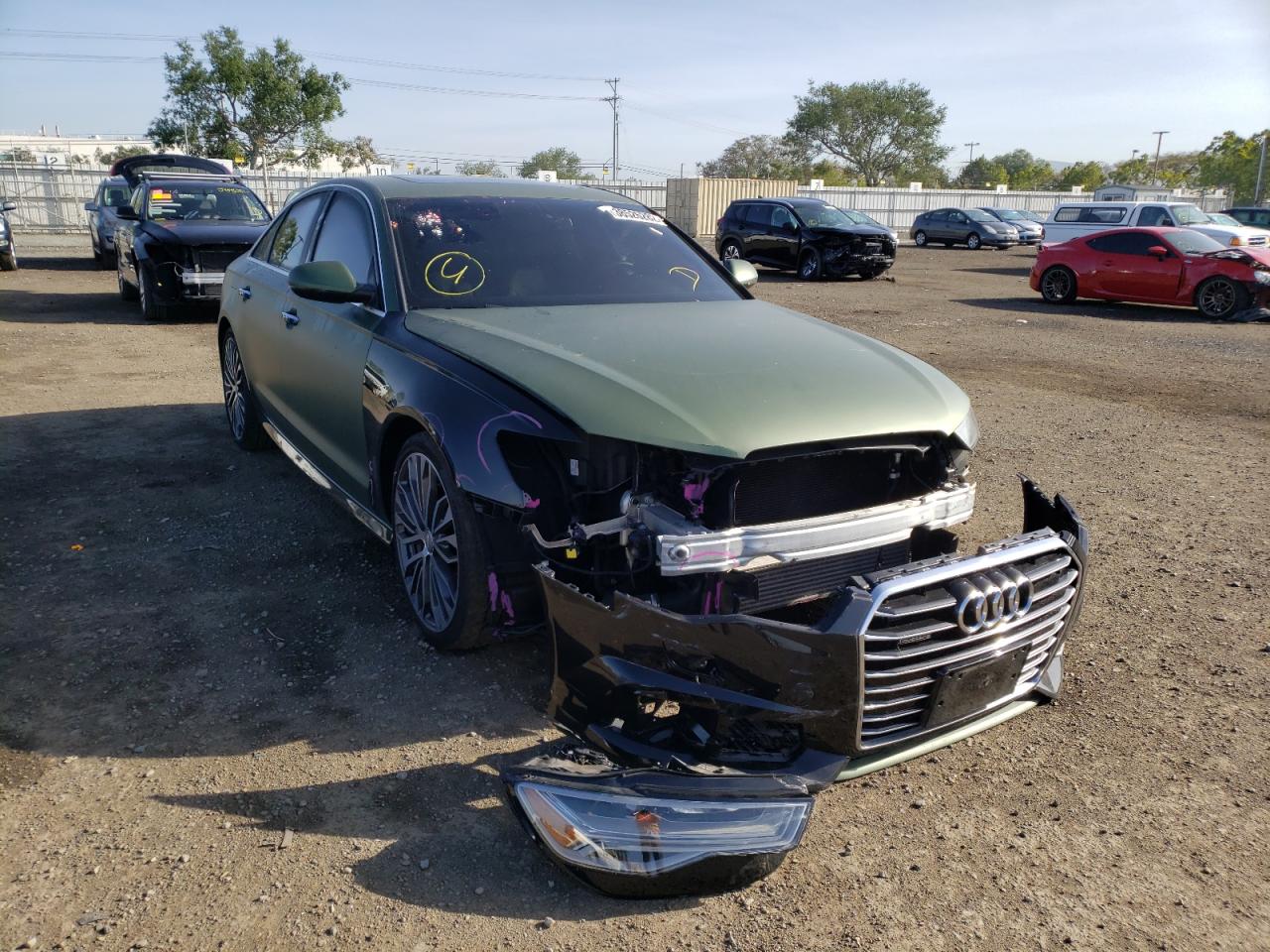 AUDI A6 PREMIUM 2016 with VIN WAUGFAFC5GN083441 - Photo from auction
