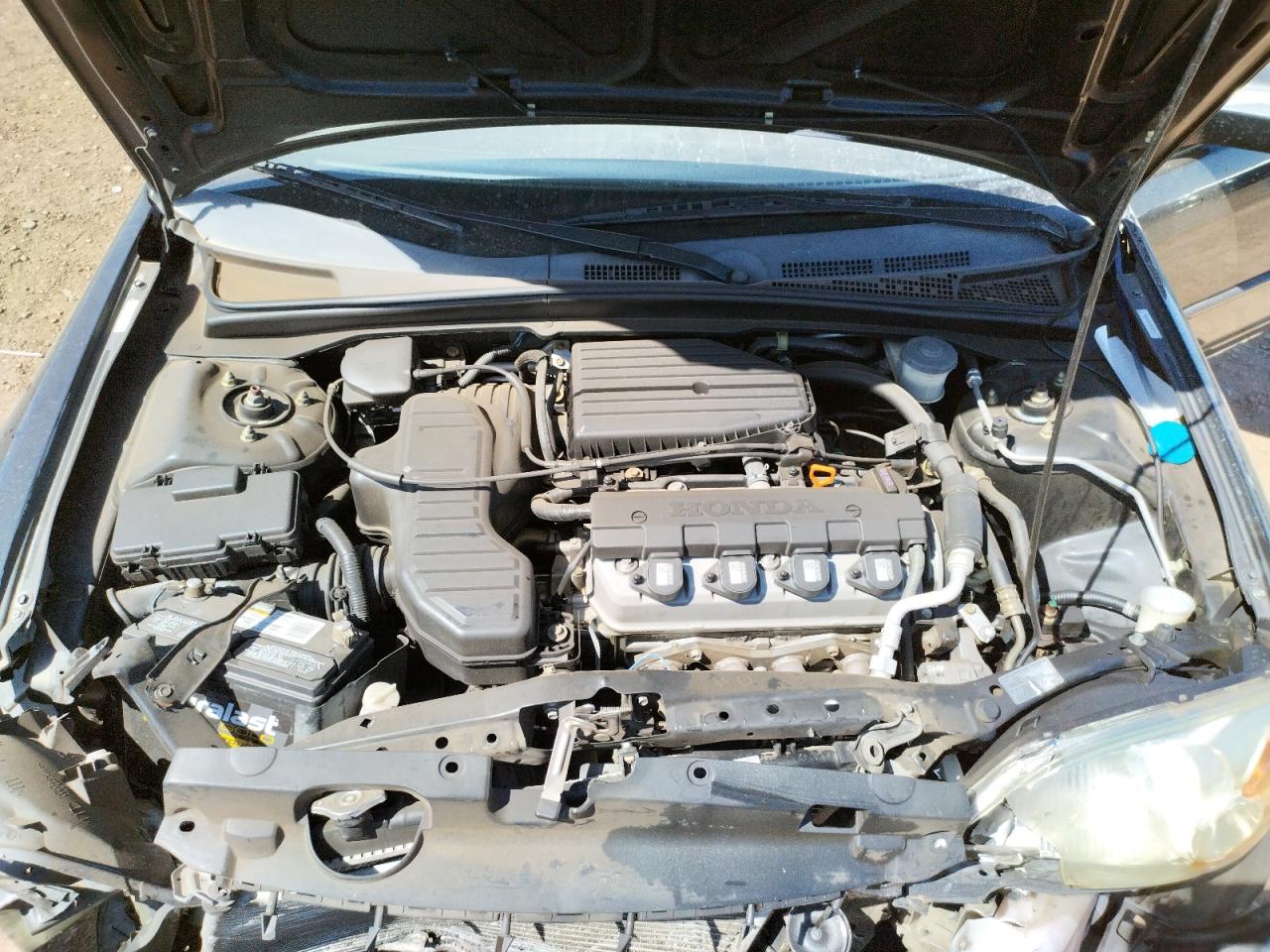 Photo 7 from auction – 2003 HONDA CIVIC LX with VIN 2HGES16553H589766