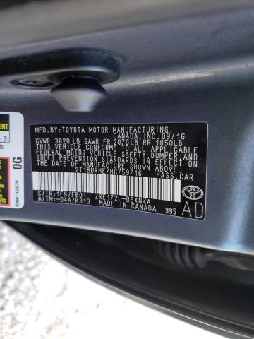 Photo 10 from auction – 2017 TOYOTA COROLLA L with VIN 2T1BURHE7HC759716