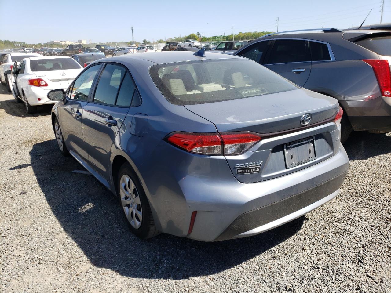 Photo 3 from auction – 2022 TOYOTA COROLLA LE with VIN JTDEPMAE2NJ213830