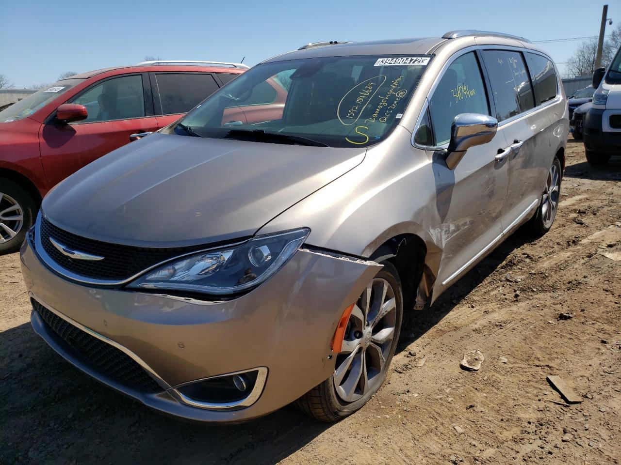 Photo 9 from auction – 2018 CHRYSLER PACIFICA L with VIN 2C4RC1GG4JR247651