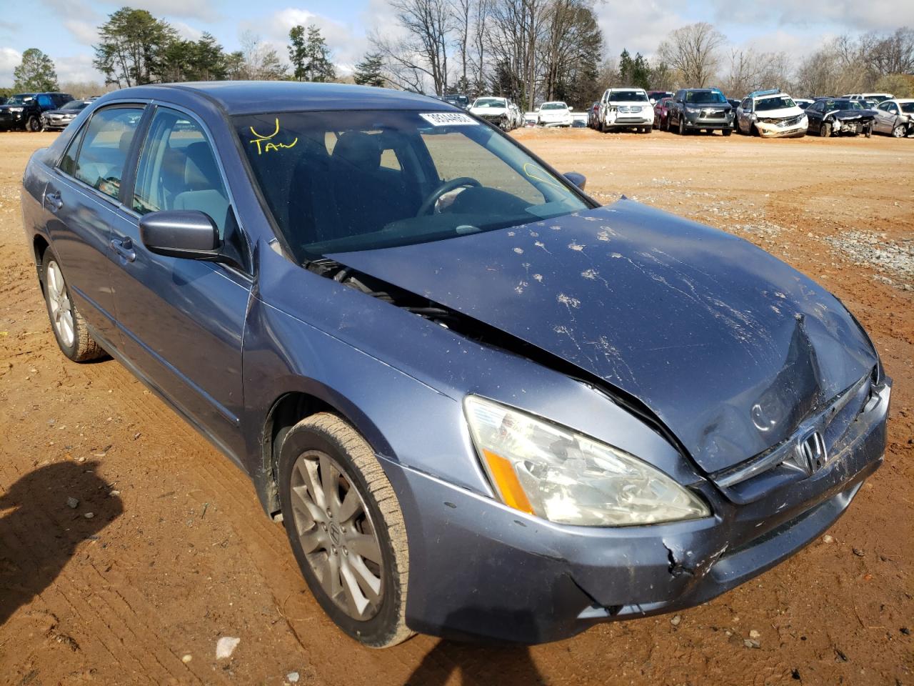 HONDA ACCORD SE 2007 with VIN 1HGCM664X7A079181 - Photo from auction
