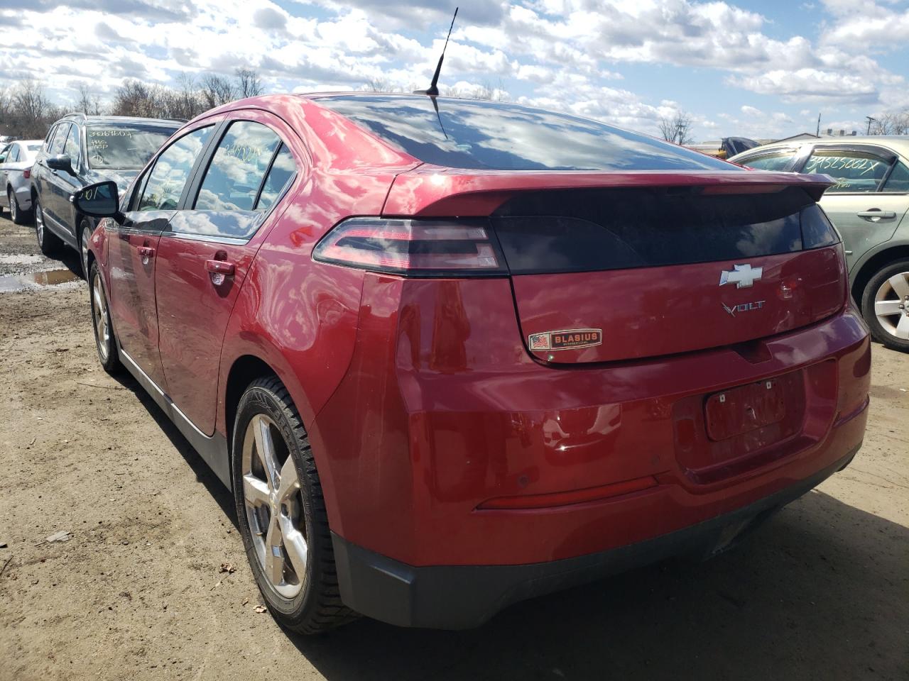 Photo 3 from auction – 2013 CHEVROLET VOLT with VIN 1G1RD6E4XDU114976