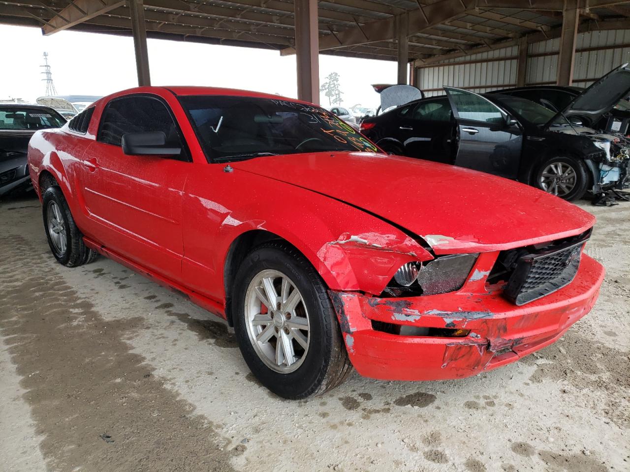 Photo 1 from auction – 2007 FORD MUSTANG with VIN 1ZVFT80N675294140