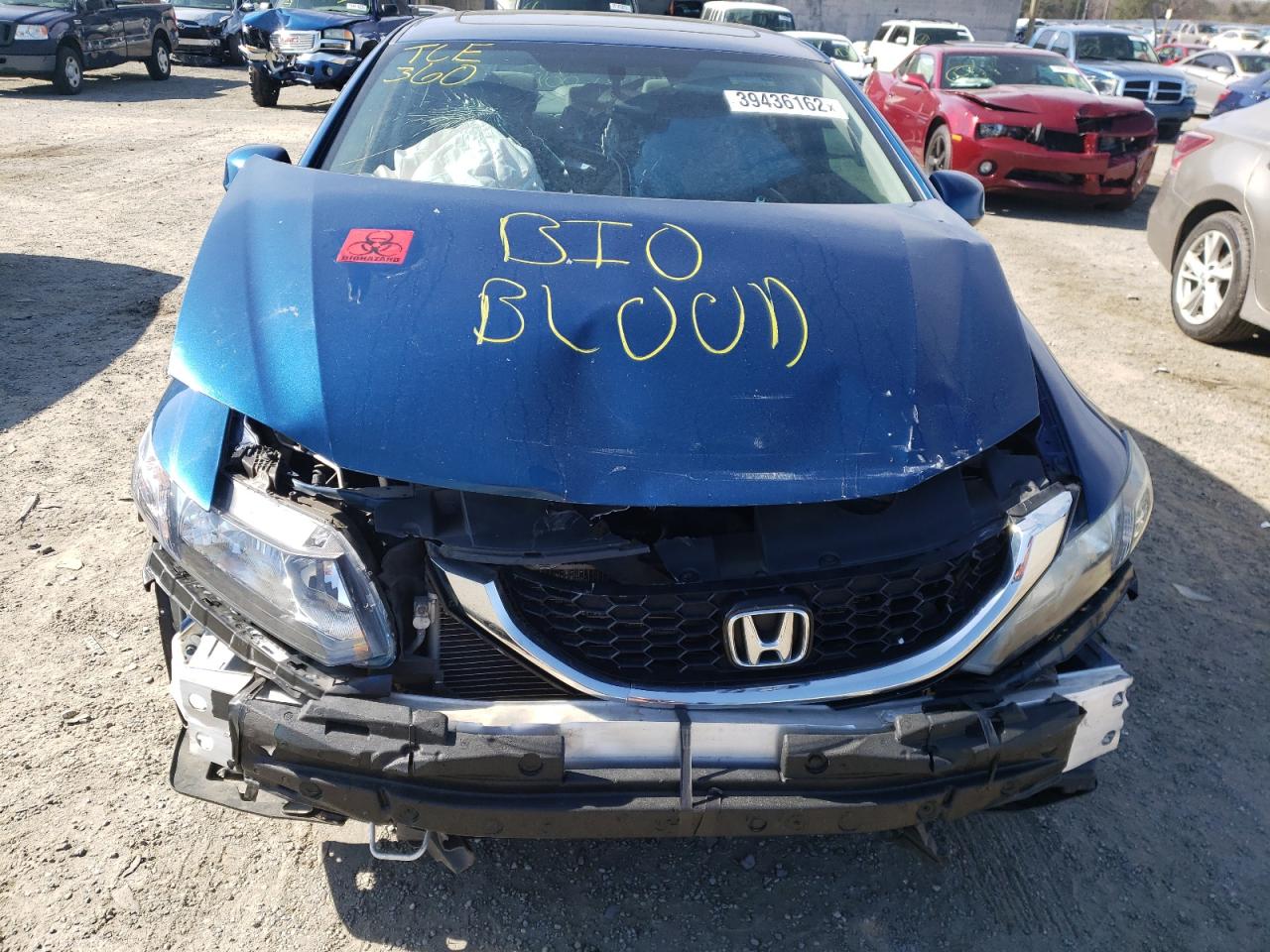Photo 9 from auction – 2013 HONDA CIVIC EX with VIN 19XFB2F85DE094192