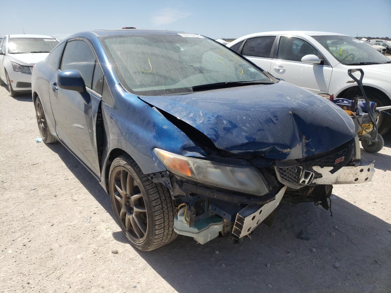 HONDA CIVIC SI 2012 with VIN 2HGFG4A59CH702634 - Photo from auction
