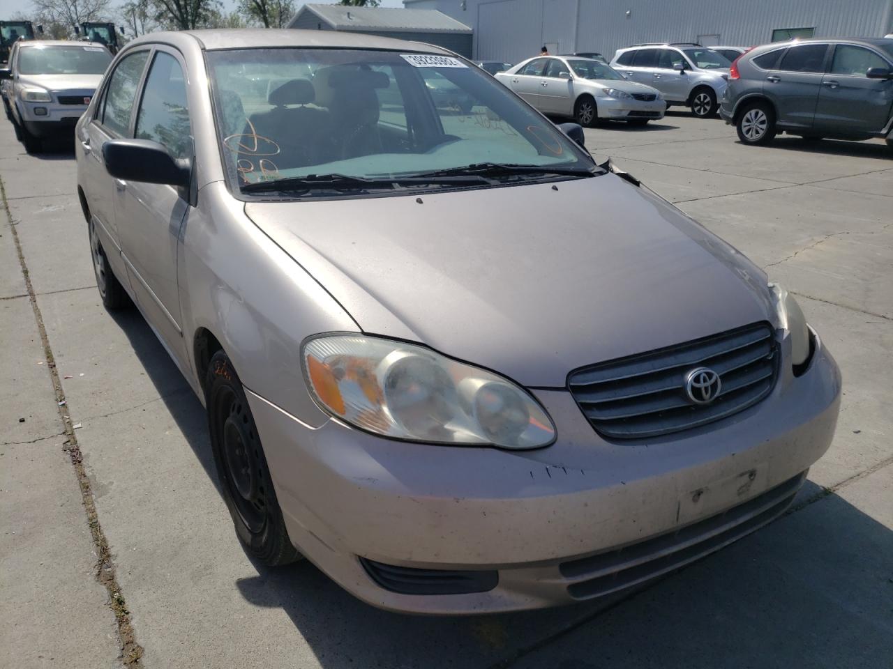 TOYOTA COROLLA CE 2003 with VIN 1NXBR32E63Z173300 - Photo from auction