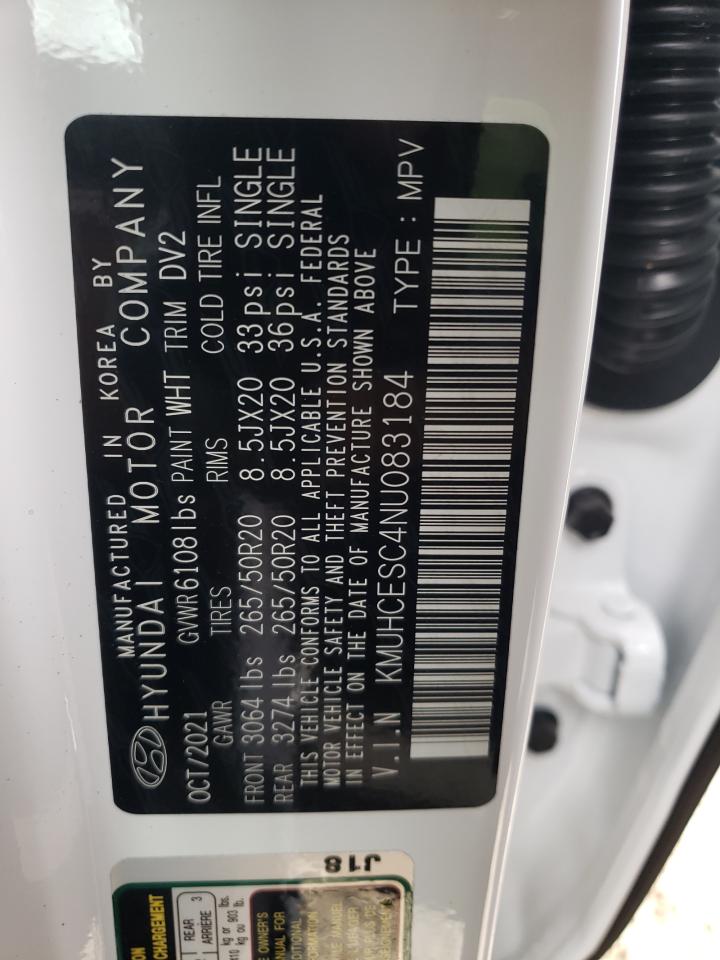 Photo 10 from auction – 2022 GENESIS GV80 BASE with VIN KMUHCESC4NU083184