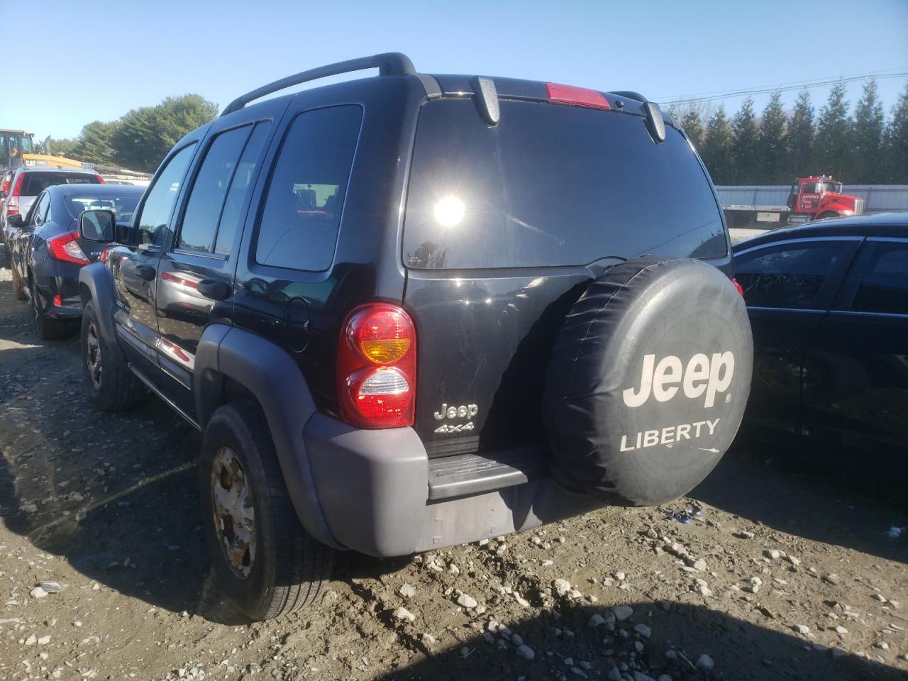 Photo 3 from auction – 2002 JEEP LIBERTY SP with VIN 1J8GL48K32W344224