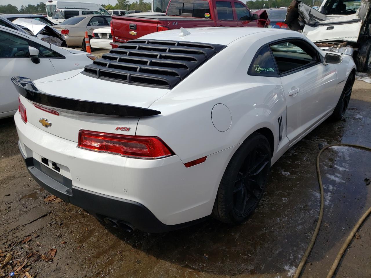 Photo 4 from auction – 2015 CHEVROLET CAMARO LT with VIN 2G1FF1E34F9265416