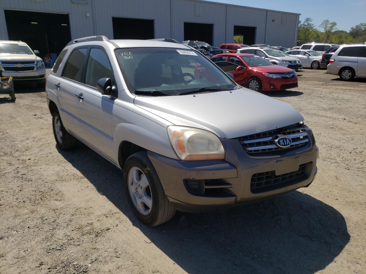 KIA SPORTAGE L 2007 with VIN KNDJF724677319030 - Photo from auction
