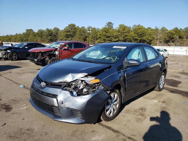 Photo 2 from auction – 2016 TOYOTA COROLLA L with VIN 5YFBURHE6GP372346