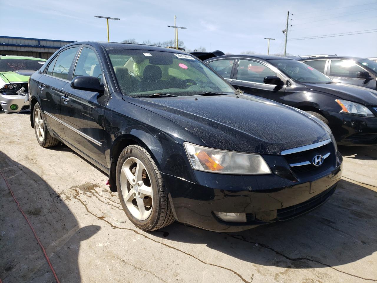HYUNDAI SONATA SE 2008 with VIN 5NPEU46F58H359369 - Photo from auction