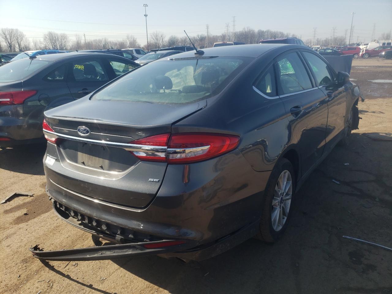 Photo 4 from auction – 2017 FORD FUSION SE with VIN 3FA6P0H72HR254785
