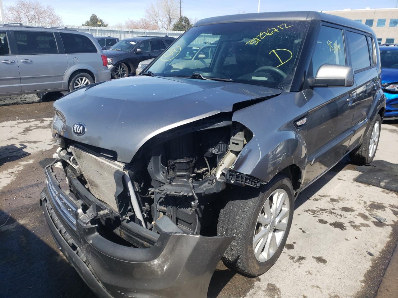 Photo 2 from auction – 2013 KIA SOUL with VIN KNDJT2A56D7634878