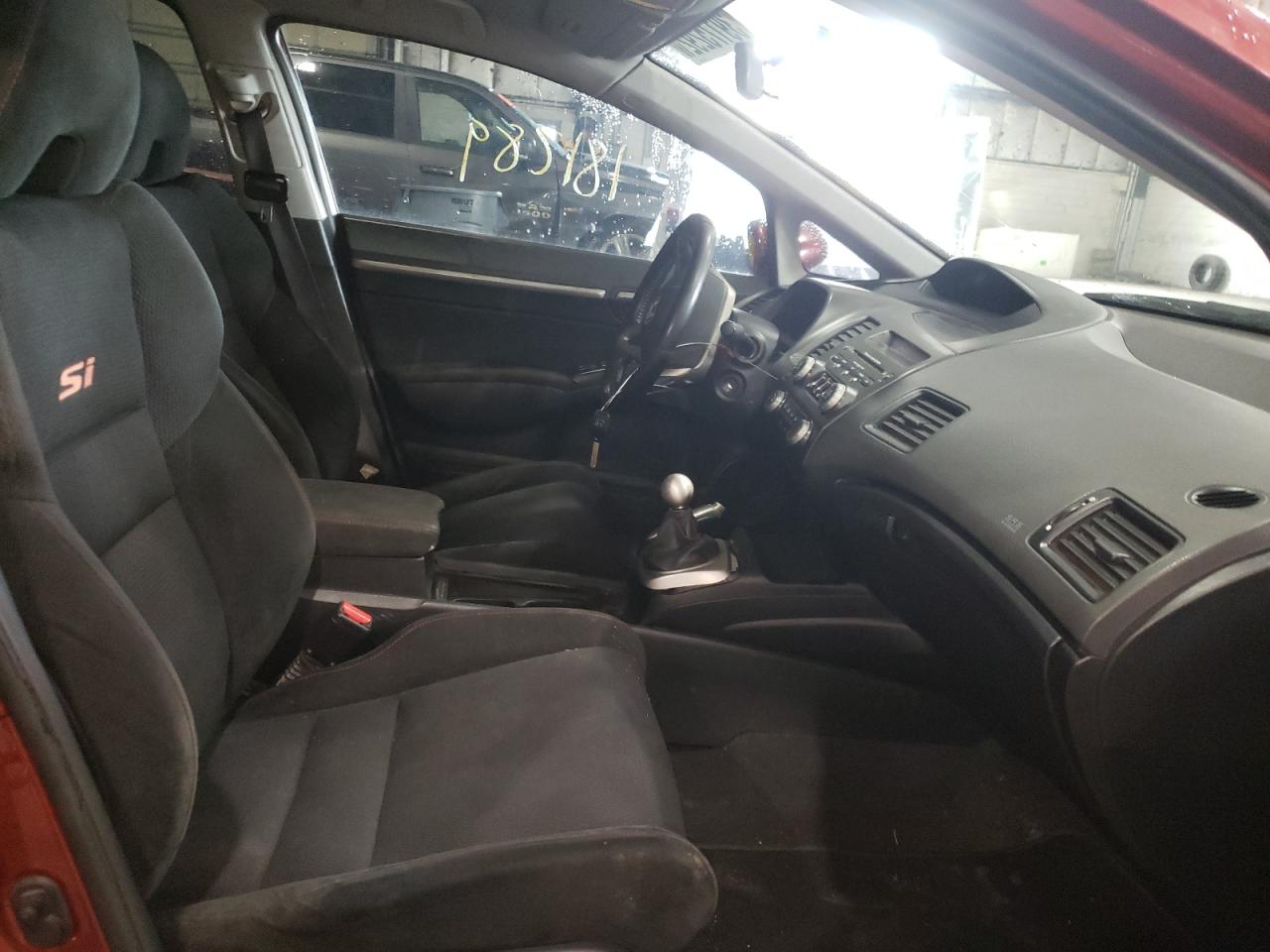 Photo 5 from auction – 2007 HONDA CIVIC SI with VIN 2HGFA55517H713585