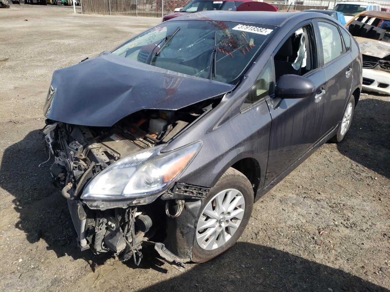 Foto 2 de la subasta – 2013 TOYOTA PRIUS PLUG con VIN JTDKN3DP9D3045736