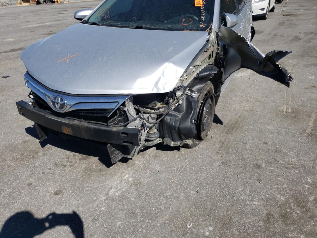 Photo 9 from auction – 2012 TOYOTA CAMRY BASE with VIN 4T1BF1FK8CU008393