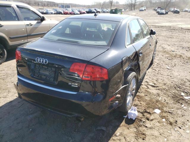 Photo 4 from auction – 2008 AUDI A4 2.0T QU with VIN WAUDF78E28A141440
