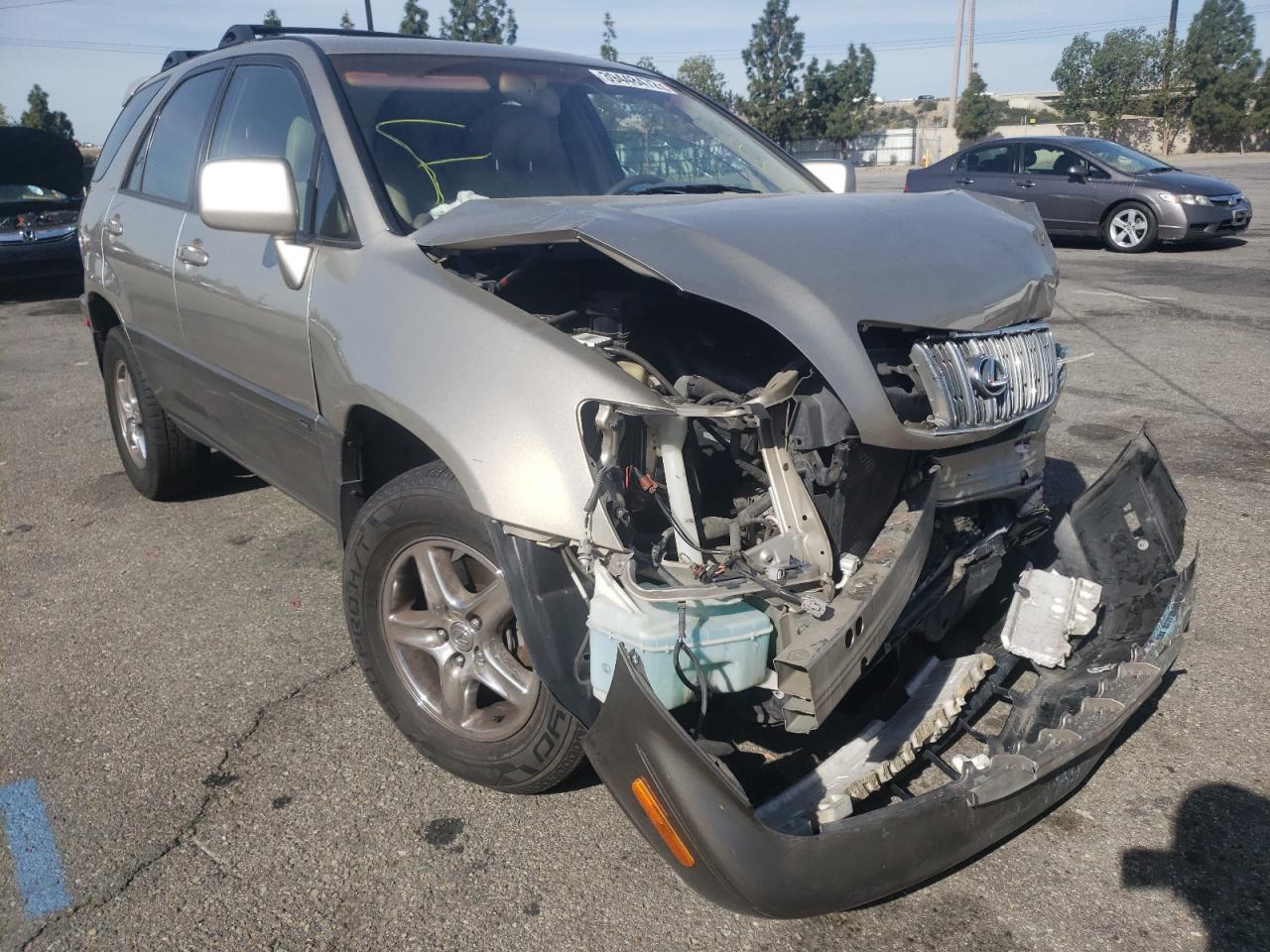 LEXUS RX 300 2002 with VIN JTJGF10UX20140854 - Photo from auction