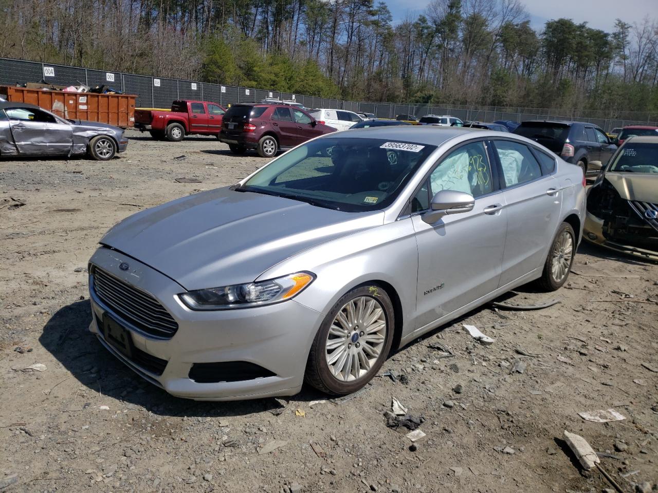 Photo 2 from auction – 2015 FORD FUSION SE with VIN 3FA6P0LU6FR167563