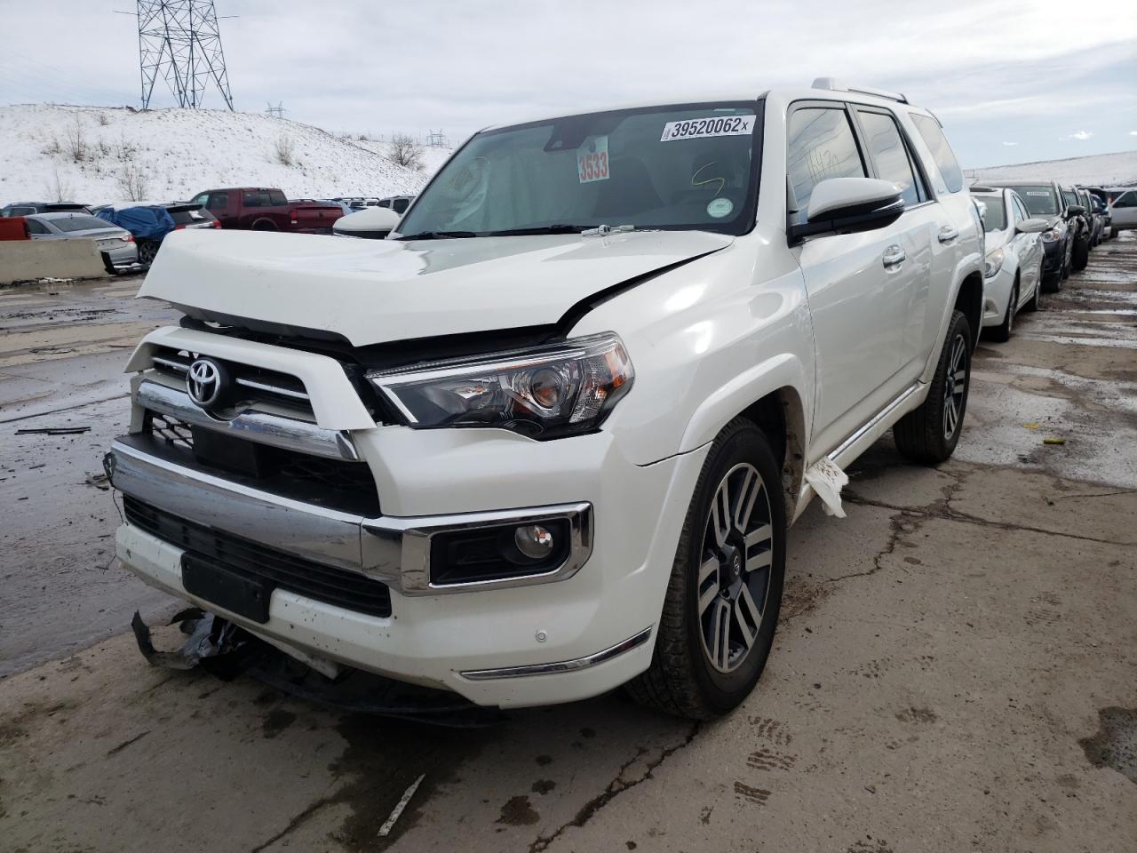 Photo 2 from auction – 2020 TOYOTA 4RUNNER SR with VIN JTEBU5JRXL5745493