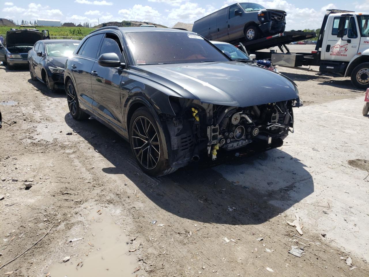 Photo 1 from auction – 2019 AUDI Q8 PRESTIG with VIN WA1FVAF14KD037463