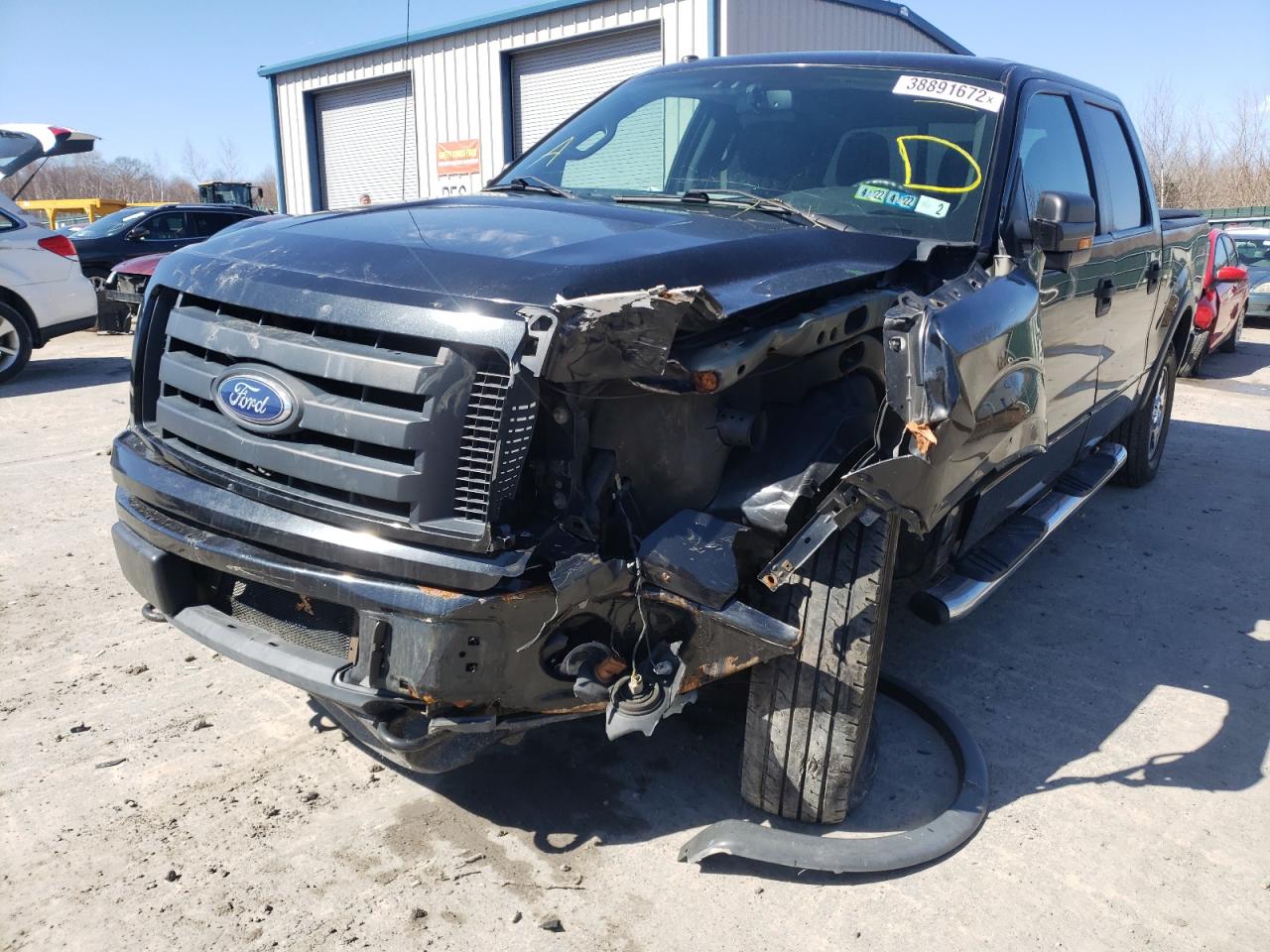 Photo 2 from auction – 2010 FORD F150 SUPER with VIN 1FTFW1EV7AKB59493