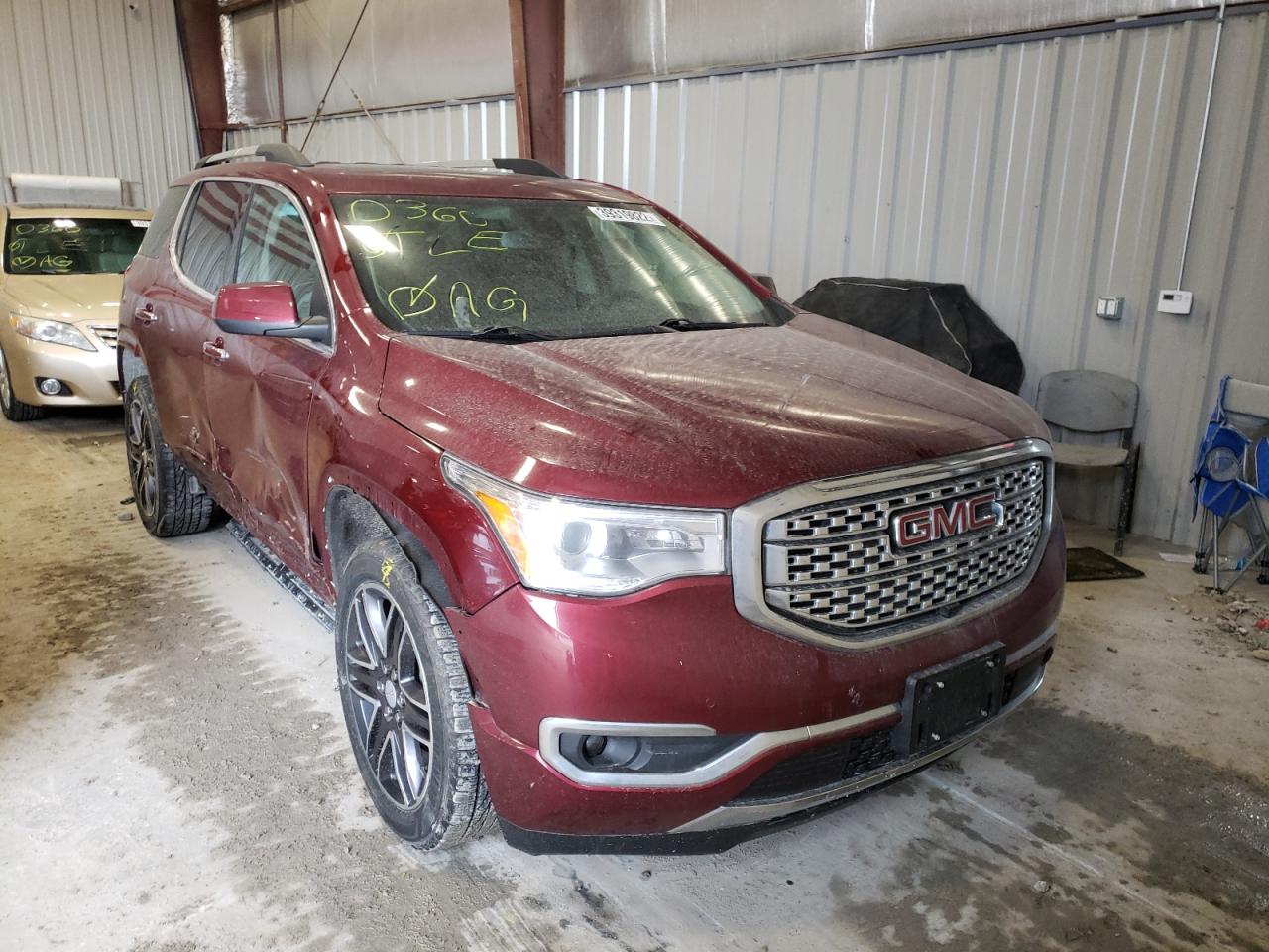 GMC ACADIA DEN 2017 with VIN 1GKKNXLS2HZ216752 - Photo from auction