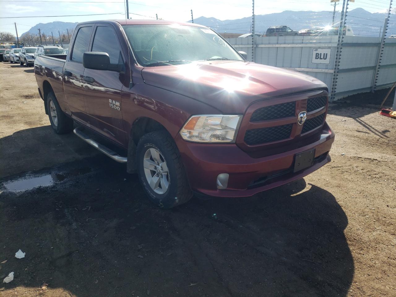 RAM 1500 ST 2016 with VIN 1C6RR7FG5GS371476 - Photo from auction