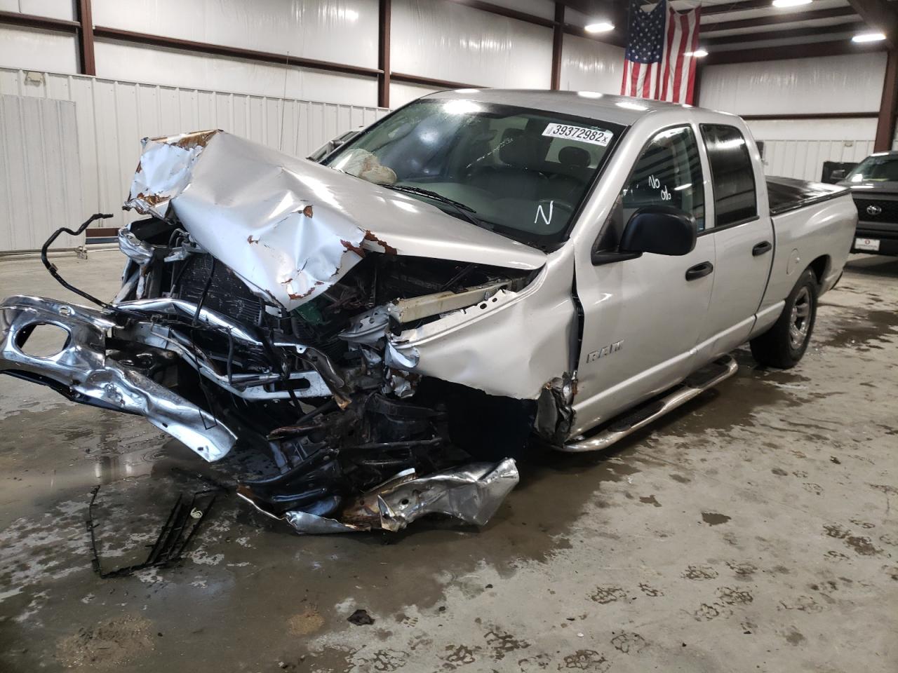 Photo 2 from auction – 2008 DODGE RAM 1500 S with VIN 1D7HA18K98J119933