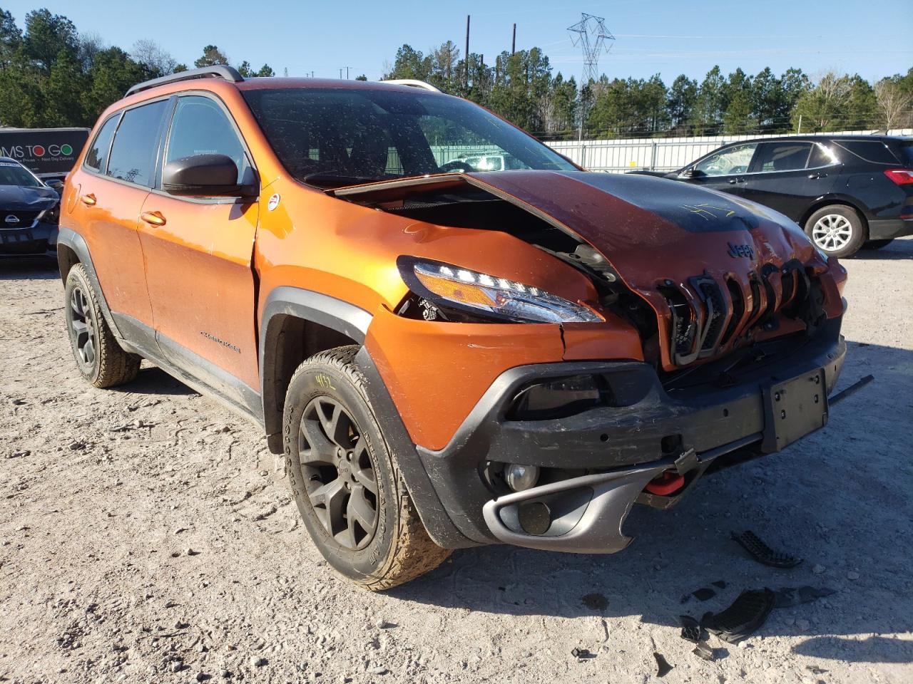 Photo 1 from auction – 2015 JEEP CHEROKEE T with VIN 1C4PJMBS6FW750851