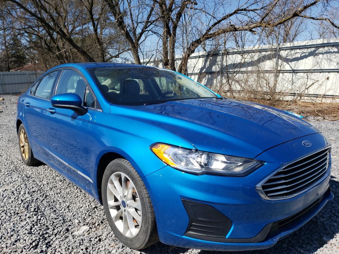 FORD FUSION SE 2019 with VIN 3FA6P0HDXKR245247 - Photo from auction