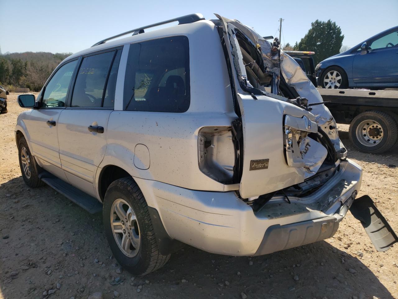 Photo 3 from auction – 2003 HONDA PILOT EX with VIN 2HKYF18463H614704