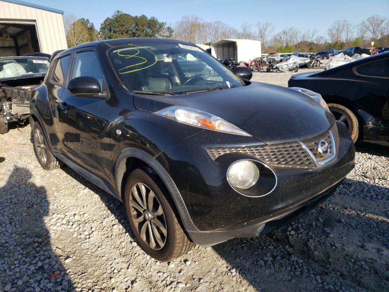 NISSAN JUKE S 2012 with VIN JN8AF5MR2CT111407 - Photo from auction