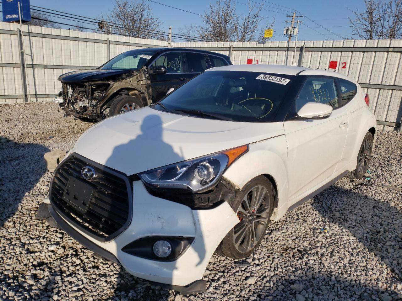 Photo 2 from auction – 2016 HYUNDAI VELOSTER T with VIN KMHTC6AE4GU268484