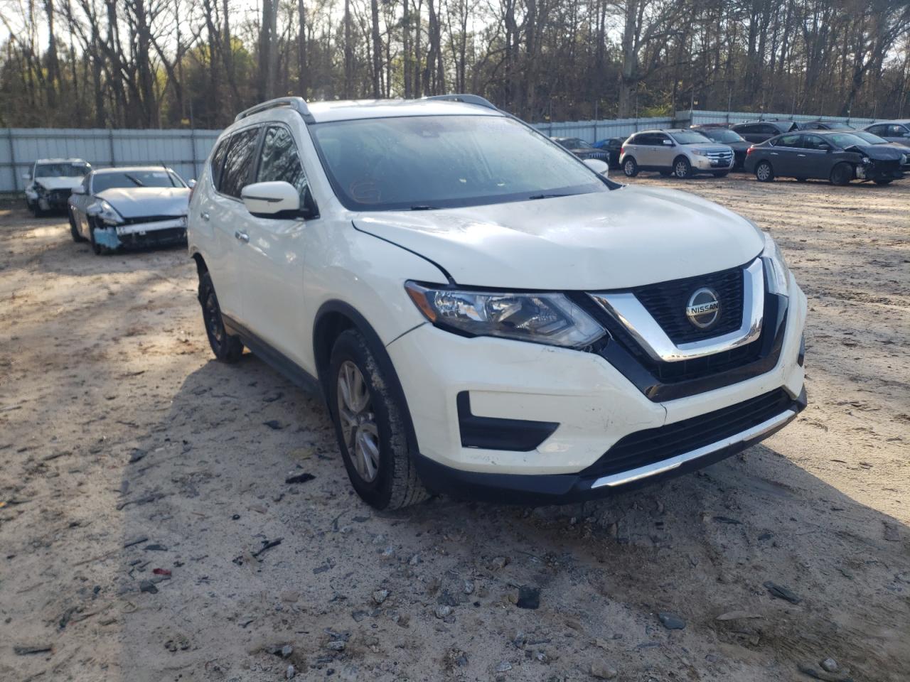 NISSAN ROGUE S 2019 with VIN 5N1AT2MT7KC770981 - Photo from auction