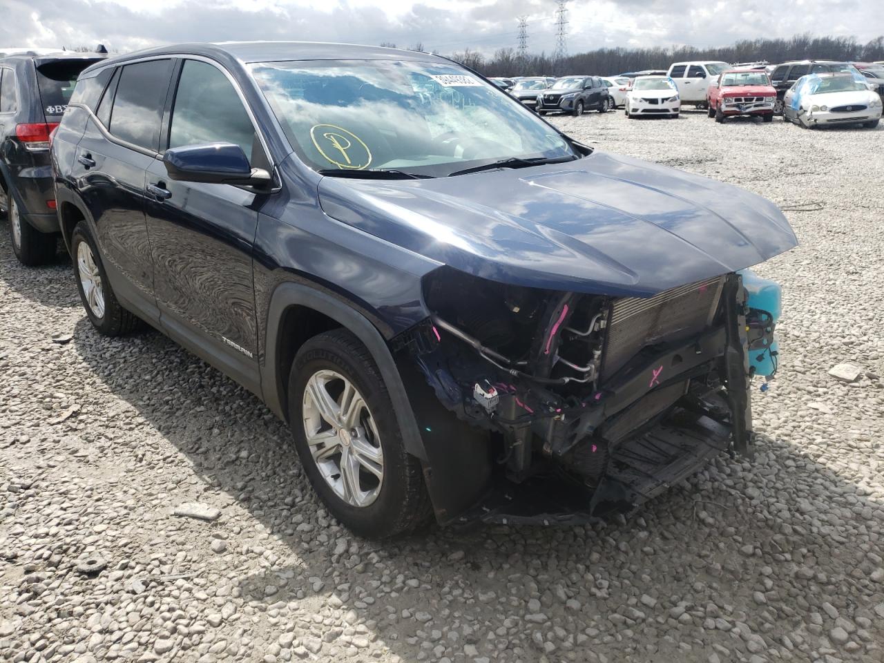 GMC TERRAIN SL 2018 with VIN 3GKALMEV0JL229178 - Photo from auction