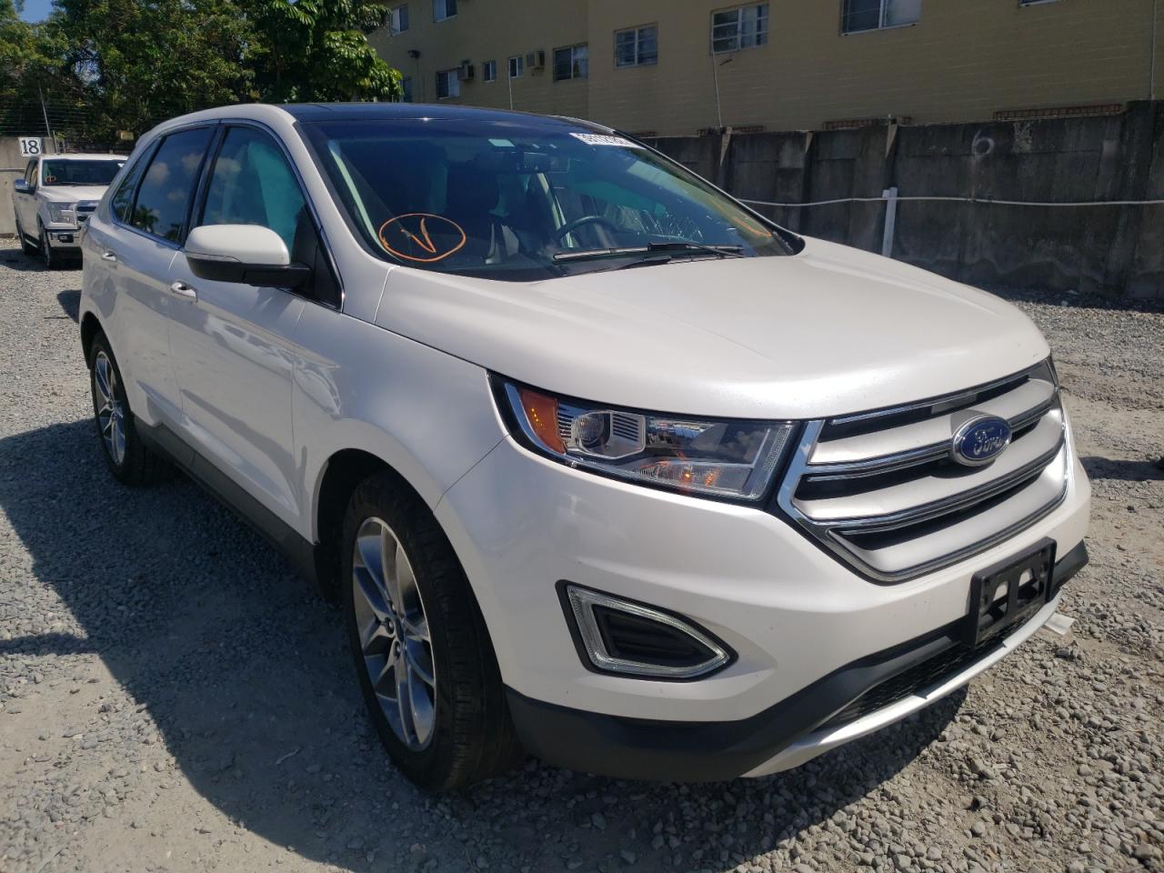 Foto 1 de la subasta – 2016 FORD EDGE TITAN con VIN 2FMPK4K8XGBB99100