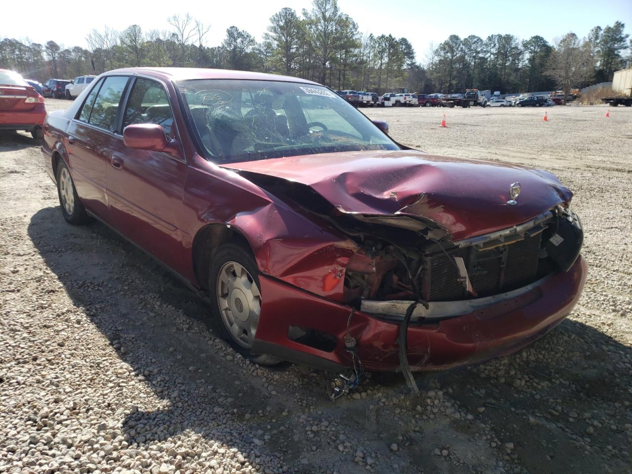 CADILLAC DEVILLE 2002 with VIN 1G6KD54Y92U201260 - Photo from auction