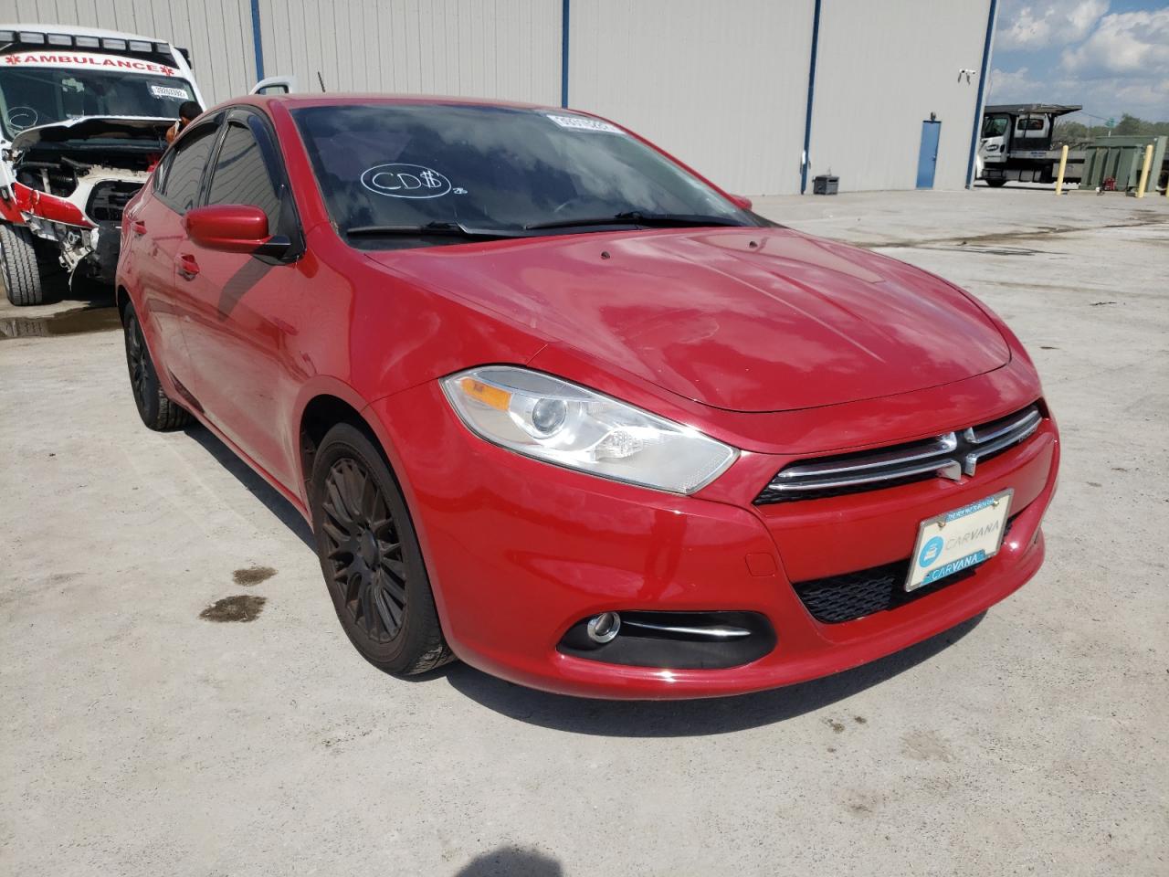 DODGE DART SE AE 2014 with VIN 1C3CDFDH4ED823720 - Photo from auction