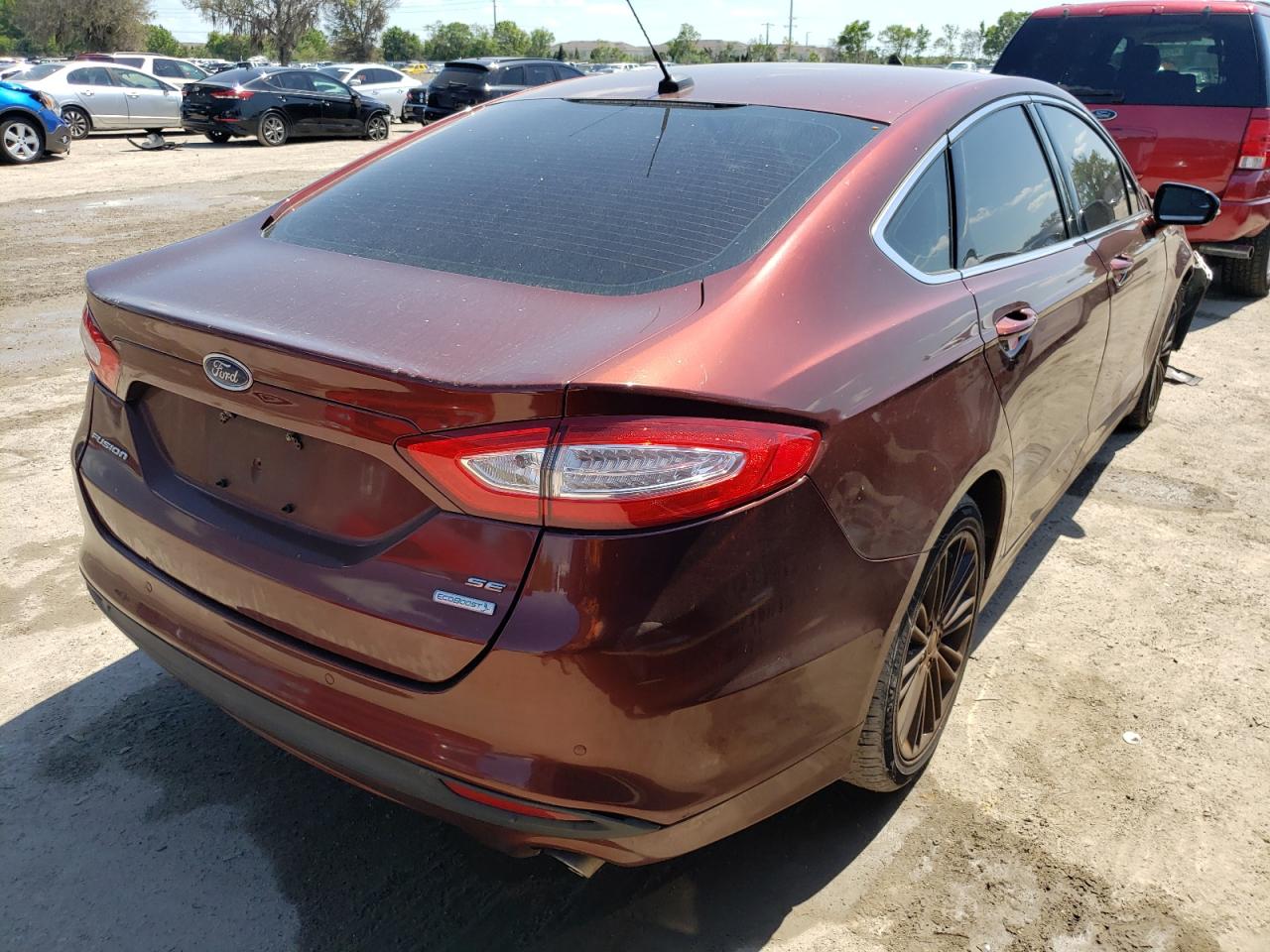 Photo 4 from auction – 2016 FORD FUSION SE with VIN 3FA6P0HD2GR210094