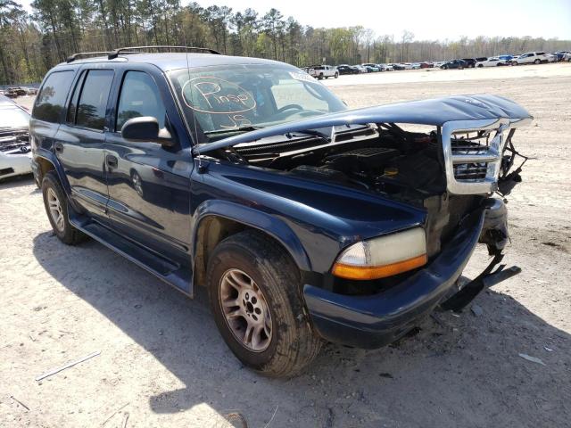 DODGE DURANGO SL 2003 with VIN 1D4HR48N03F597882 - Photo from auction