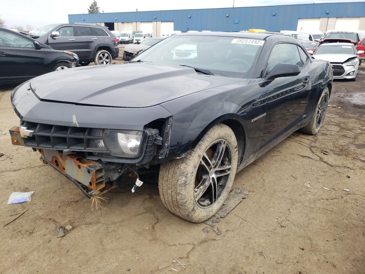 Photo 2 from auction – 2012 CHEVROLET CAMARO LS with VIN 2G1FA1E36C9161469