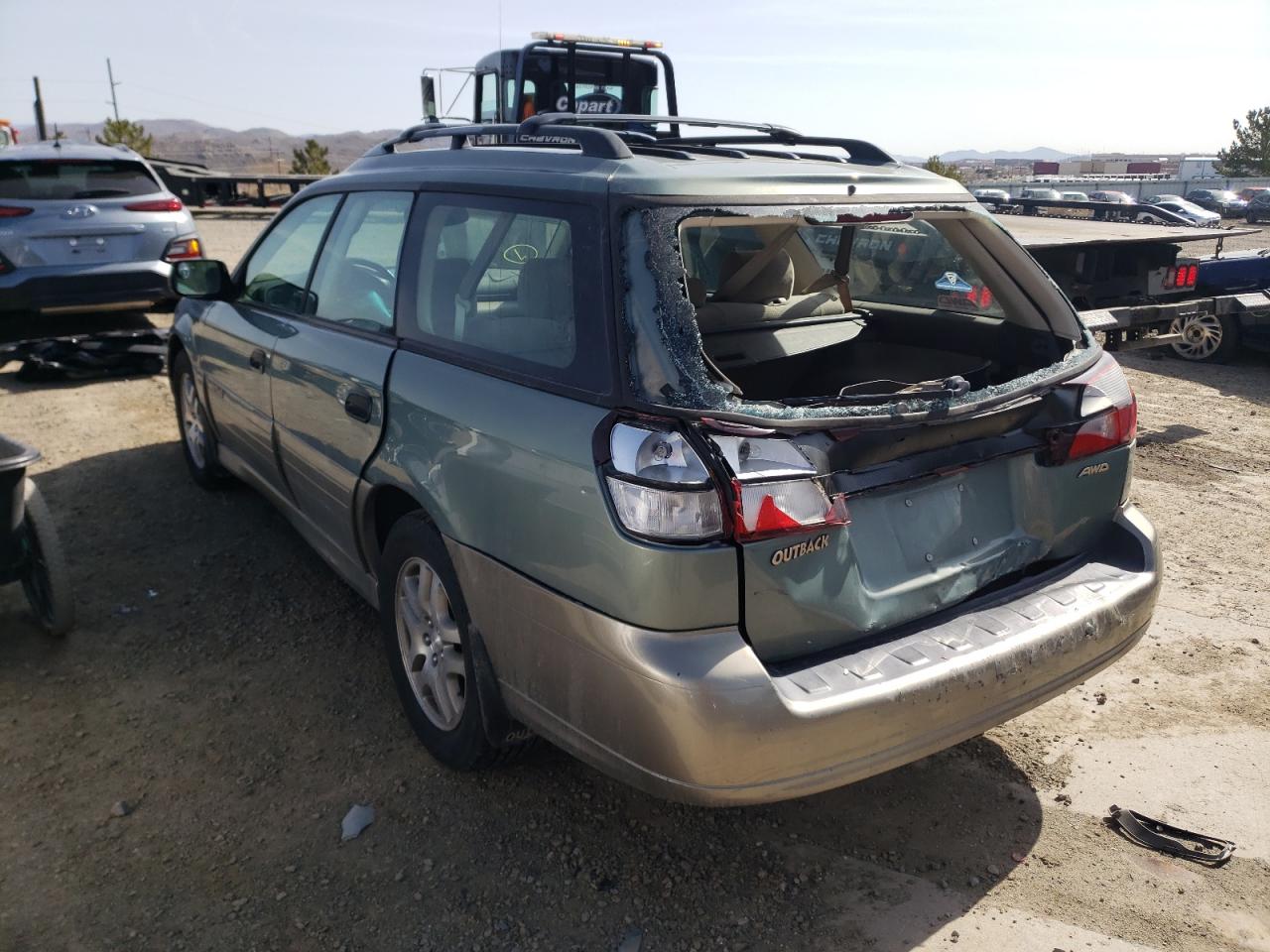 Photo 3 from auction – 2003 SUBARU LEGACY OUT with VIN 4S3BH675737624170