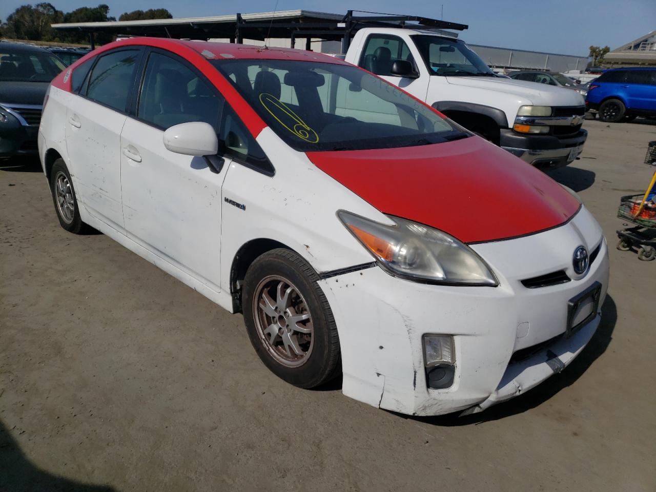 Photo 9 from auction – 2010 TOYOTA PRIUS with VIN JTDKN3DUXA0208574